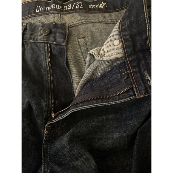 Men’s Daniel Cremieux Jeans‎ Size 33x32 Straight Leg Denim Ripped Relaxed EUC - Picture 14 of 14